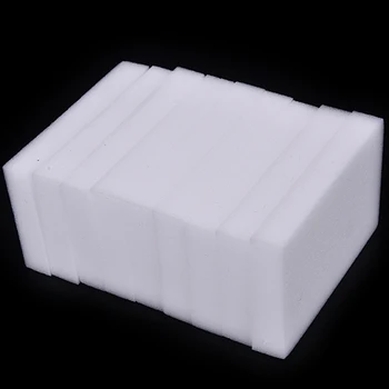 100 buc/lot Melamină Burete Burete Magic Eraser Melaminat detergent Pentru Bucătărie, Baie Birou Instrumente de Curățare Burete 10*6*2 cm