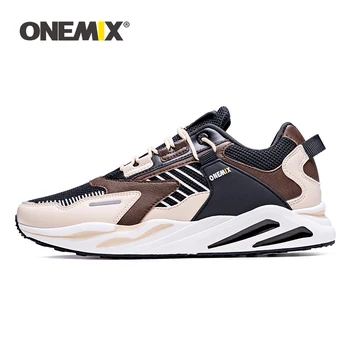 ONEMIX Retro Pantofi sport pentru Bărbați de Mari Dimensiuni Adidași Sălbatice Confortabil Pantofi Casual în aer liber, de Călătorie Harajuk de Mers pe jos Pantofi de Jogging
