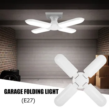 1/2/3 Frunze LED Fan Garaj Deformare Lampa Iluminat Industrial pentru Atelier