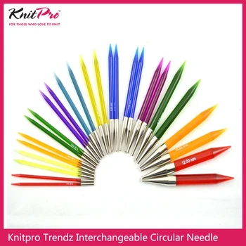 1 bucată Knitpro Trendz Interschimbabile Ac Circulară Sfaturi