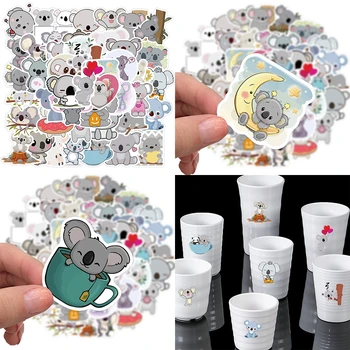 10/25/50 BUC/Set Drăguț Urs Koala Autocolante de Desene animate naklejki Decalcomanii de Depozitare Cupa Pegatina Autocollant Papetărie DIY Jucărie pentru Copii
