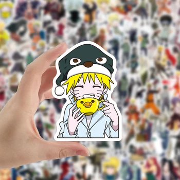 10/30/50/100buc Anime NARUTO Autocolante pentru Laptop Sticla de Apa Skateboard Desene animate rezistent la apa Rece Copii Decalcomanii Autocolant Jucarie Cadou