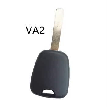 10 buc/lot Transponder Cheie Shell Pentru Citroen C2 C3 C5 C6 Pentru Peugeot 206 207 Masina de Înlocuire Cheie Nu Acoperă Logo-ul VA2 Lama