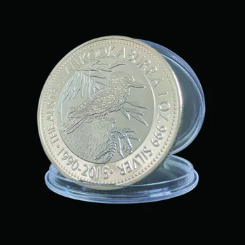 1990-2015 Australia Kookaburra Comemorative Elisabeta a II-a de Argint, Monede de Colecție Cadouri