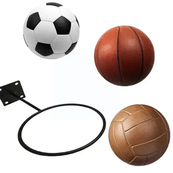 1buc Montare pe Perete Sport Ball Rack de Afișare Mingea Suport Pentru Baschet Fotbal Volei Minge pentru Exercitii Jucarii Copii I3j8