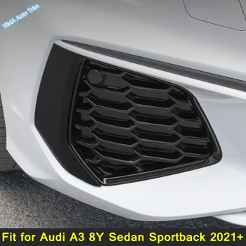 2 BUC Accesorii Exterioare Pentru Audi A3 8Y Sedan, Sportback 2021 2022 Fața Foglight abajurul Capacul Ornamental Rama Decor ABS