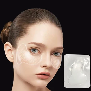 2 buc din Silicon Anti-Rid de Ochi Fata Pad Instrumente de Îngrijire a Pielii Reutilizabile Pad Anti-imbatranire a Preveni Față Wrinkle Lifting facial Instrumente de Frumusete