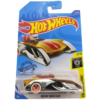 2020-53 Hot Wheels 1:64 Masina ROCKIN MOS craciun SANIE din Metal turnat sub presiune Model de Masina pentru Copii Jucarii Cadou