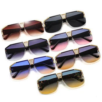 2021 Nou Scut Degradeuri ochelari de Soare Barbati Femei Tendință de Moda de Lux Culoare Lentile PC-Cadru de Calitate de Brand Designer de Ochelari de Soare