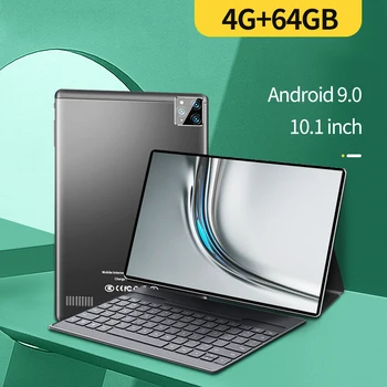 2023 Android 9.0 Tablet PC Nou 10.1 Inch 4G+64GB 8 Core Tableta Dual Card de 4G, WIFI, Bluetooth tableta pentru Studiu/muncă/vizionarea de Filme