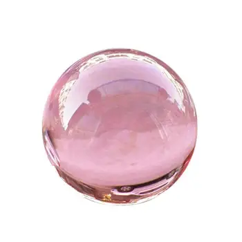 40mm Piatra Naturala de Trandafir Roz Cristal de Vindecare Mingea Magic Cristal de Cuarț Pietre de Colectare Meserii Decor Pentru Fotografie Cadou