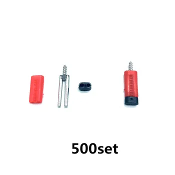 500sets Laborator Dentar Utilizarea Duble Twin Pin cu Plastic Ușor de utilizat, cu Pindex Mașină de Lungime 21MM