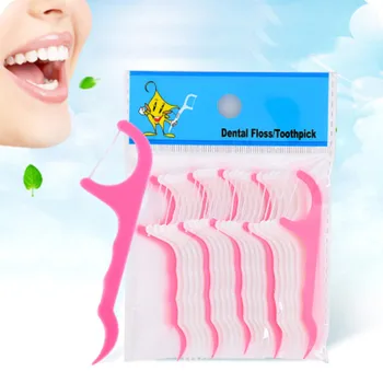 50pcs/set de Unică folosință Dentare se spăla pe dinți Interdentare Perie de Dinți Scobitori Stick Ata Alege Bucală Gumă de Curatare a Dintilor de Îngrijire