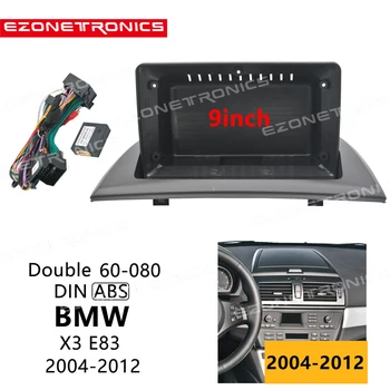 9 Inch Masina Fascia Pentru BMW X3 E83 2004-2012 Instalare Trim Retehnologizare Angel Adaptor Panel Kit Radio, DVD Bezel Rama
