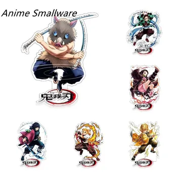 Anime Model De Suport Demon Slayer Cosplay Hashibira Inosuke Rengoku Kyoujurou Cifre Tanjirou Nezuko Acrilice Desktop Picioare Semn