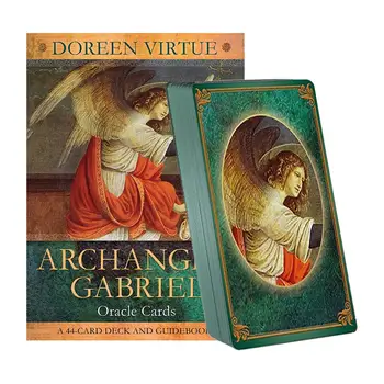Arhanghelul Gabriel Oracle Carduri Full engleza Carte de Tarot PDF Tabla de Joc Prieten Petrecere Divinație Carte de Joc de Divertisment