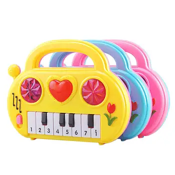 Copii Muzica De Pian Muzicale De Jucărie Animale De Sondare Pian Tastatură Copil Joc De Tip Instrumente Muzicale