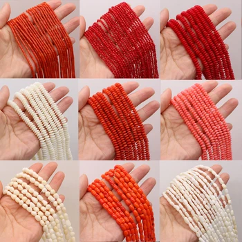 Coral Natural Margele de Diferite Forme Mix-Culoare Coral Vrac Rafinat cu Margele Pentru Bijuterii DIY Brățară Colier Accesorii