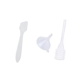 Călătorie Sticla Trusa de Scule Mini Plastic Masca Faciala Stick Lingura DIY Pâlnie Dropper Spatule Scoop Ambalaje Cosmetice Instrumente