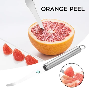Din Oțel inoxidabil Portocaliu Curățător de Portocale grapefruit cuțit Multifuncțional Citrice de Lamaie Cutter Grapefruit Carne Selector Instrument de Bucatarie