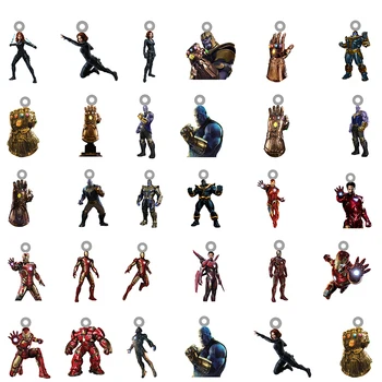 Disney Marvel Avengers Iron Man Acrilice Pandantiv Rasina Epoxidica Bijuterii Makings Farmece Animație DIY Face Accesoriu Bijuterii MLV309