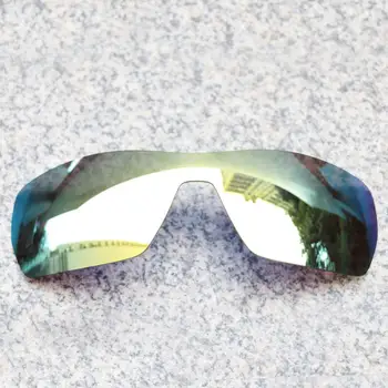 E. O. S Polarizate Îmbunătățită Lentile de Înlocuire pentru Oakley Ramură ochelari de Soare de - Aur de 24K Polarizati Oglinda
