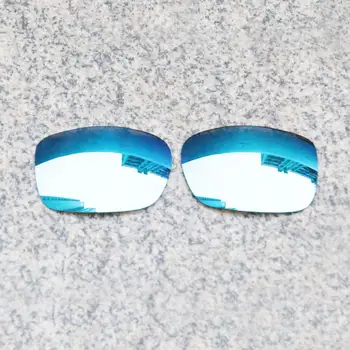 E. O. S Polarizate Îmbunătățită Lentile de Înlocuire pentru Oakley TwoFace ochelari de Soare - Albastru de Gheață Polarizati Oglinda