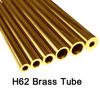 H62 Tub de Alamă Țeava Capilară Tub de Cupru de Protecție a Mediului 1 2.5 3 4 5 6 8 10 12 mm Cupru Maneca