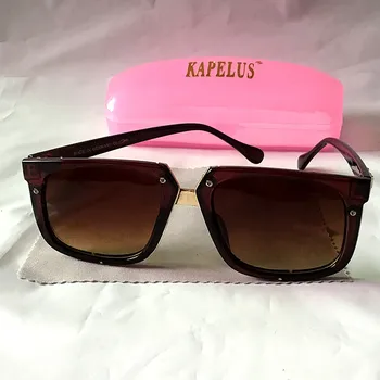 KAPELUS Clasic pătrat mare ochelari de soare cadru Nou stil în aer liber ochelari de soare A0643