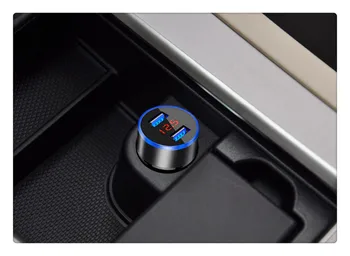 masina USB QC 3.0 Adaptor încărcător Voltmetru LED pentru Volkswagen GTI VW CC GOLF 6 GOLF 7 MK6 Polo, Tiguan