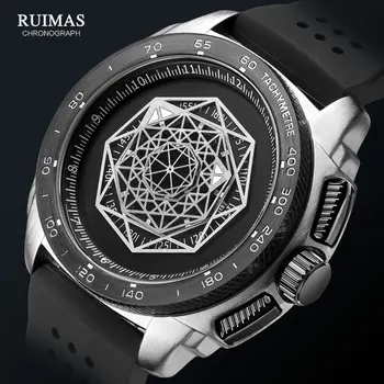 MEGIR & RUIMAS Om de Moda Sport Cuarț Ceas de Lux Brand de Top din Silicon pentru Bărbați Ceasuri Militare Impermeabil Data Ceas de mână de sex Masculin