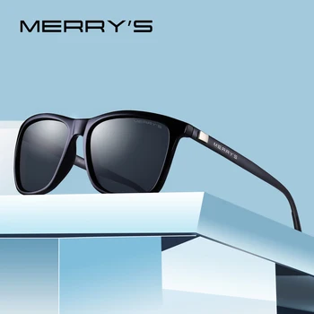 MERRYS Clasic Barbati/Femei Polarizat ochelari de Soare Unisex ochelari de Soare Patrati Pentru Conducere Pescuit UV400 S8286