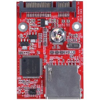 MMC SD SDHC SATA 6.35 cm HDD Secure Digital de Conversie Adaptor