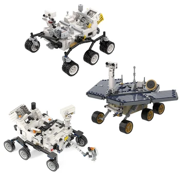 MOC Explorarea Spațiului Masina Marte Perseverenta Rover Blocuri Colleactors Univers Rachete Vehicul Cărămizi de Jucărie Pentru Copii