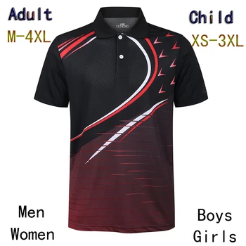 Noi Badminton tricou Barbati/Femei/Copii pantaloni Scurți de Uzură,sport badminton tricou, Tenis de Masă, cămăși, Tenis jersey, ping-pong tricou