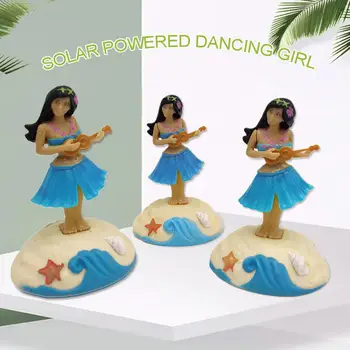 Noua Moda Solare Alimentat Dans Fata Swinging Animate Bobble Dansatoare Mașină De Jucărie Decor Pentru Copii Jucarii Cadou