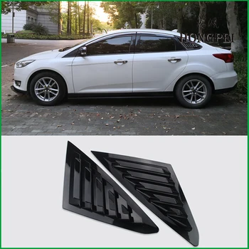 Pentru Ford Focus Sedan 2011-2017 ABS Aspect fibra de Carbon de culoare Fereastră Parte Fantele de Aerisire decora Capacul Autocolant Tapiterie Auto Styling