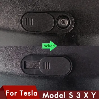 Pentru Tesla Model 3 Model Y Webcam camera de Acoperire de confidențialitate acoperă Pentru tesla Model Y accesorii Model3 Modele Model S X Masina 2020 2021