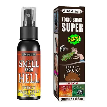 Puternic Fart Spray foarte Puternic Mirosul Spray 30ML Glumă Jucării Pentru Adulți Sau Copii Miroase a Basina Non Toxice