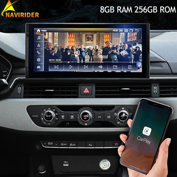 Radio auto Multimedia Video Player Stereo 12.3 Inch, 1920*720 Qled Ecran Pentru AUDI A5 A4 A4L 2018 - 2021 Android 11 GPS CarPlay