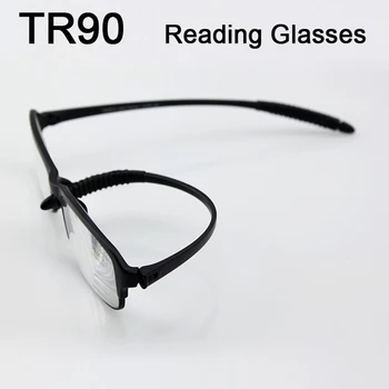 TR656 Ultra-light TR90 superelasticitatea unisex ochelari de citit două culori de ochelari de citit +1.0 +1.5 +2.0 +2.5 +3.0 +3.5 +4.0